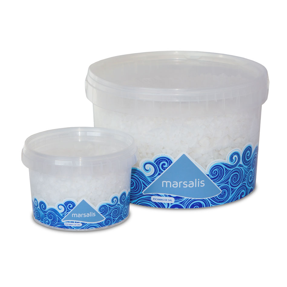 Escamas de sal marina gourmet